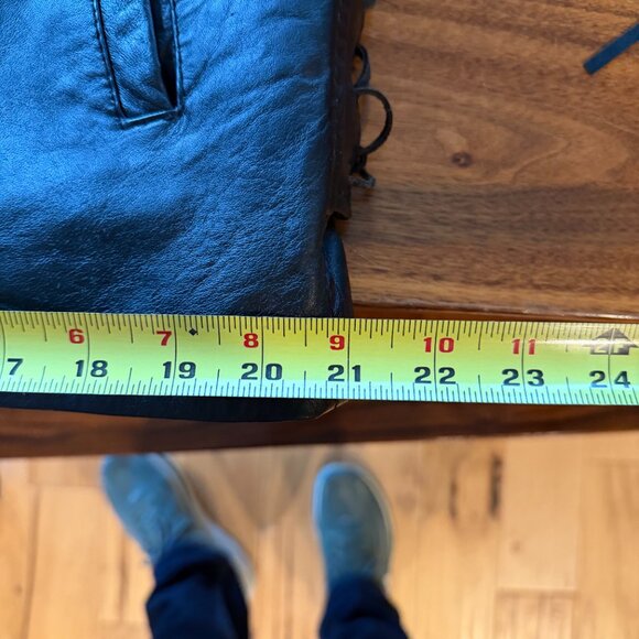 Leather Club Sheepskin Leather Jacket w/removable vest Womens' XL (est'd.) - Picture 16 of 16